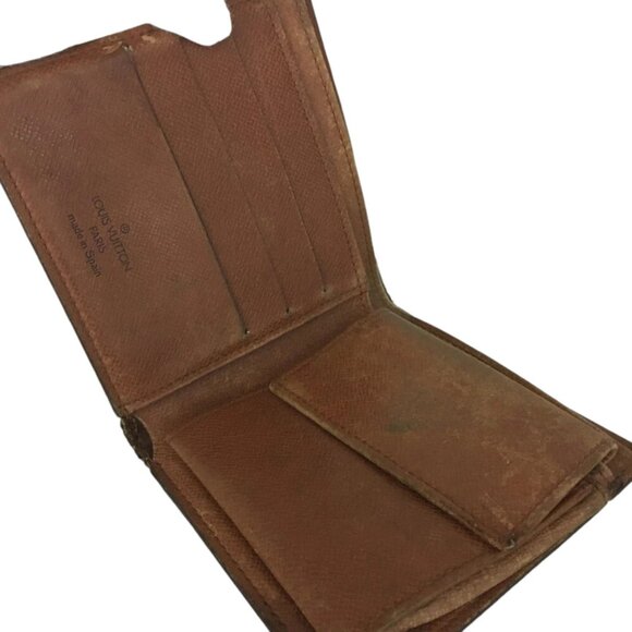 623150BS (L1) Louis Vuitton Wallet Portefeiulle Marco Brown Monogram - Picture 5 of 9